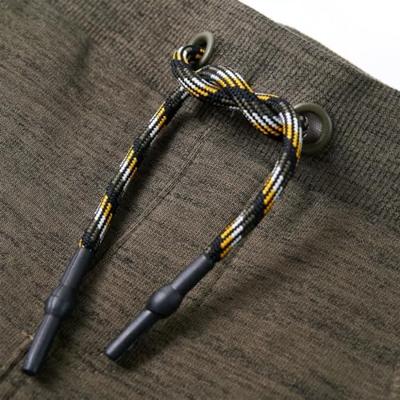 Kinderjoggingbroek 92 gemleerd donker kaki