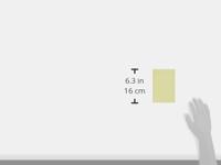 Memoblok post-it 662 102x152mm ruit geel | 6 stuks - thumbnail