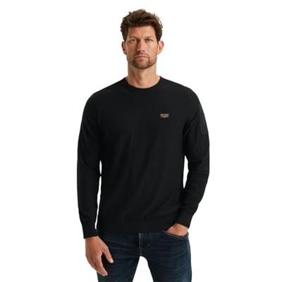 Pme Legend R-neck American Classic Singele Jersey Knit Trui 999 - Black