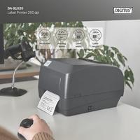 Digitus DA-81020 labelprinter Direct thermisch/Thermische overdracht 203 x 203 DPI 127 mm/sec Bedraa - thumbnail