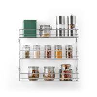 Metaltex Space Saver Smart Kitchen Pepito Kruidenrek 3 Etages 36x32x8 cm Zilver - thumbnail