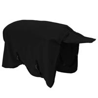 VidaXL Paardendeken zwart polyester - thumbnail