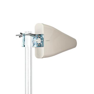 Nedis 5G / 4G / 3G Antenne | 698-5000 MHz | 11 dB | 4 m | Wit | 1 stuks - ANOR5G10WT ANOR5G10WT Nedis 5G / 4G / 3G Antenne | 698-5000 MHz | 11 dB | 4 m | Wit | 1 stuks - ANOR5G10WT ANOR5G10WT