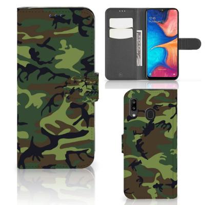 Samsung Galaxy A30 | Telefoon Hoesje | Army Dark Samsung Galaxy A30 | Telefoon Hoesje | Army Dark