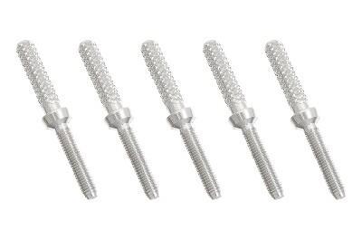 Koppeling met M3 draad voor Carbon buis 6x1mm - 5st