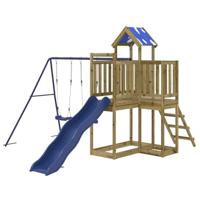 Speelhuis geïmpregneerd grenenhout - thumbnail