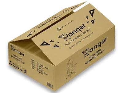 Ranqer Halo gamestoel RGB / LED roze