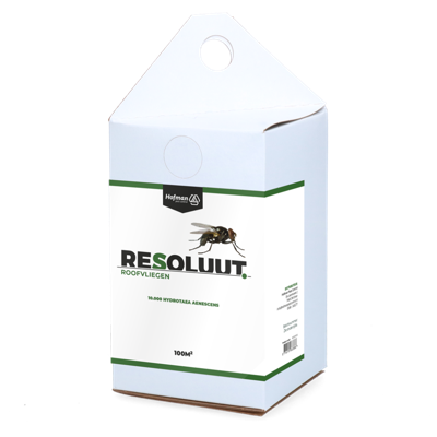 Resoluut Roofvliegen 100m2