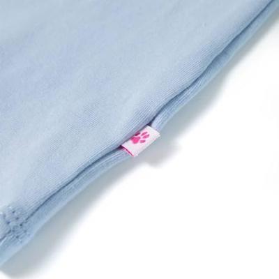 Kindershirt 92 lichtblauw Kindershirt 92 lichtblauw