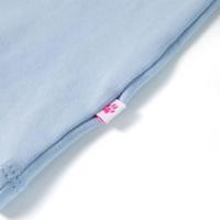 Kindershirt 104 lichtblauw - thumbnail