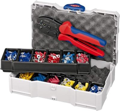 Knipex krimp-assortiment voor kabelverbinders - 979021 Knipex krimp-assortiment voor kabelverbinders - 979021