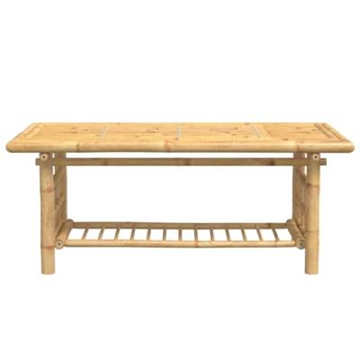 Salontafel 110x55x45 cm bamboe - thumbnail