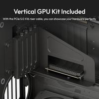 HAVN HAVN HS 420 VGPU PC-Gehäuse, Midi-Tower, E-ATX, Tempered Glass, PCIe 5.0 Riser Midi-tower Behuizing, Gaming-behuizing, PC-behuizing Zwart - thumbnail