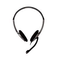 V7 Videoseven Boom MIC PC-headset 3.5 mm jackplug Stereo On Ear - thumbnail