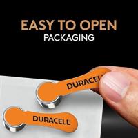 Duracell gehoorapparaat batterijen - Type 13 - 10 x 6 stuks - thumbnail
