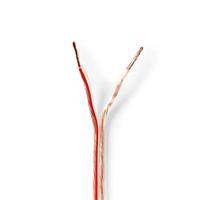 Speaker-Kabel | 2x 1,50 mm2 | 100 m | Op Rol | Zwart/Rood - thumbnail