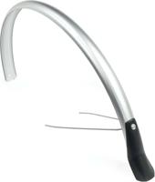 Batavus Eurofender snello achterspatbord 28" 51mm breed, kleur: zilver kunststof - thumbnail