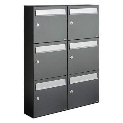 Allux Flow Set 2-Breed, 3-Hoog Antraciet - 40040065_2x3