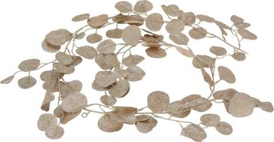 Guirlande Glitter Blad 180cm Champagne 1st