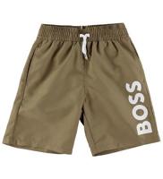 Hugo Boss Logo Zwembroek Kids Donkergroen - Maat 9/10 jaar - Kleur: Donkergroen | Soccerfanshop - thumbnail