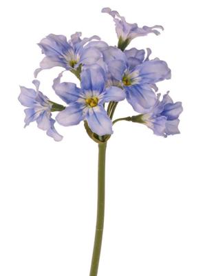 Lycoris Spinlelie met 9 polyester bloemen 48 cm recycled kunstbloem Top Art - Top art