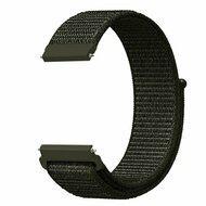 Garmin Approach S12 / S40 / S42 - Sport Loop nylon bandje - Leger groen