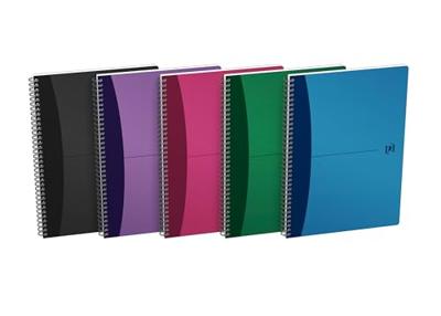 Spiraalblok oxford urban mix a4 lijn 180pag ass | 5 stuks
