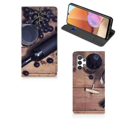 Samsung Galaxy A32 4G | A32 5G Enterprise Editie | Flip Style Cover | Wijn