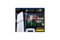 Sony PlayStation 5 Digital Edition FC26 Bundle 825 GB Wifi Zwart, Wit - thumbnail