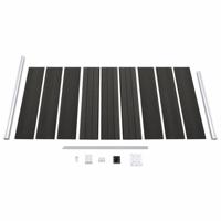 Schuttingpaneel 95x186 cm HKC grijs - thumbnail