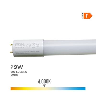 Ledbuis EDM 31197 F 18 W 9 W G13 T8 900 Lm Ø 2,6 x 60 cm (4000 K) Ledbuis EDM 31197 F 18 W 9 W G13 T8 900 Lm Ø 2,6 x 60 cm (4000 K)