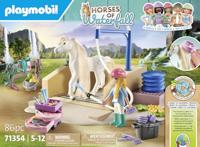 PLAYMOBIL World of Horses Isabella en Leeuwin speelset 71354 - thumbnail
