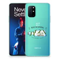 OnePlus 8T Telefoonhoesje met Naam Boho Bottle - thumbnail