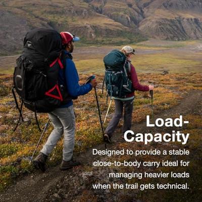 Osprey Aether Plus 85 Backpack Heren Black L/XL Osprey Aether Plus 85 Backpack Heren Black L/XL