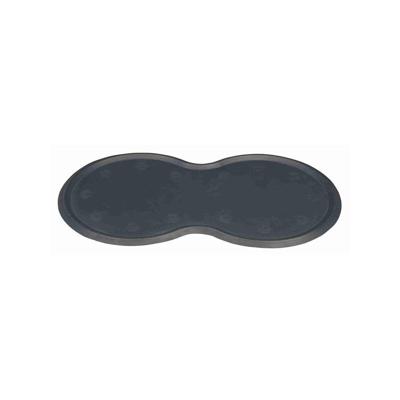 TRIXIE PLACEMAT NATUURRUBBER DONKERGRIJS 45X25 CM 2 ST