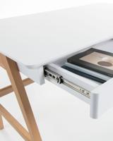 Kave Home Bureau 'Dyana' kleur Naturel / Wit - thumbnail