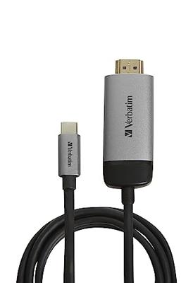 Verbatim USB-C Adapterkabel [1x USB-C stekker - 1x HDMI-stekker] 49144 1.50 m - thumbnail