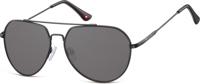 Montana zonnebril unisex Aviator donkergrijs (S90B) - thumbnail
