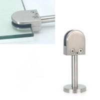 201 roestvrijstaal glas vis mond Steunstang Bevestigingsklem met 14x60mm staaf specificatie: S - thumbnail