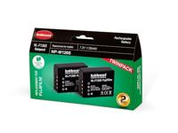 Hähnel Fototechnik HL-F126S, 2er Camera-accu Vervangt originele accu NP-W126 7.2 V 1130 mAh - thumbnail