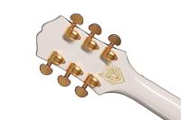 Epiphone Emily Wolfe White Wolfe Sheraton Aged Bone White semi-akoestische gitaar met EpiLite Case - thumbnail