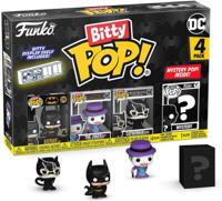 DC Batman Funko Bitty Pop! 4-Pack: Batman / The Joker / Catwoman - thumbnail