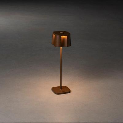KonstSmide Roestbruine tafellampNice oplaadbaar - 7818-970