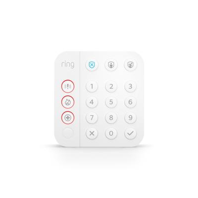 ring Alarm Keypad (2nd Gen) 4AK1SZ-0EU0 Draadloos alarmsysteem (uitbreiding) Keypad