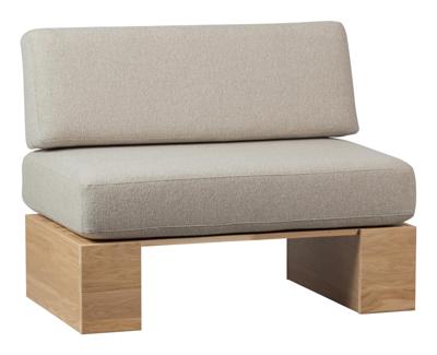 vtwonen Eetkamerbank 'Eat Up' Bouclé, 100cm, kleur Beige