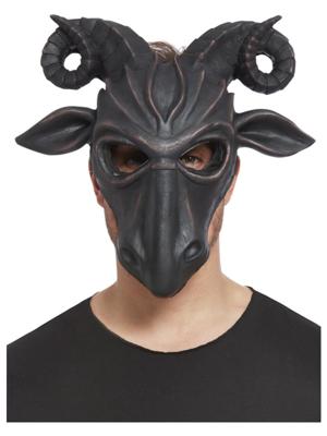 Deluxe Satanic Ram Mask Foam Latex Deluxe Satanic Ram Mask Foam Latex