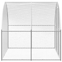 Kippenren 3x16x2 m gegalvaniseerd staal - thumbnail