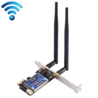 EDUP EP-9620 2 in 1 AC1200Mbps 2.4GHz & 5.8GHz Dual Band PCI-E 2 Antenna WiFi Adapter External Network Card + Bluetooth - thumbnail