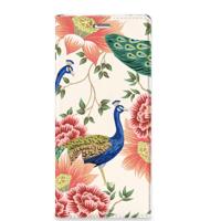 Hoesje maken voor Sony Xperia XZ | XZs Pink Peacock - thumbnail