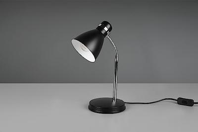 Trio Zwarte bureaulampHarvey - R50731032